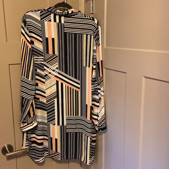 F&F long sleeve button up print shirt US14 - Picture 8 of 8